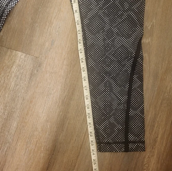 RARE Lululemon Pace Tight(Luxtreme) Lights Out Black/Ravish Reptile Silver 12 - Picture 9 of 15